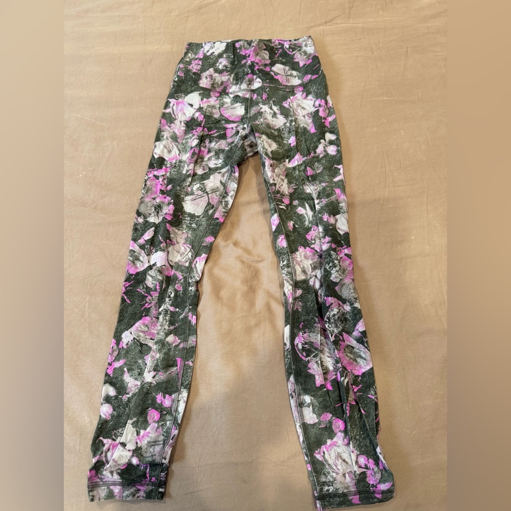 Lululemon Floral Patterned Leggings